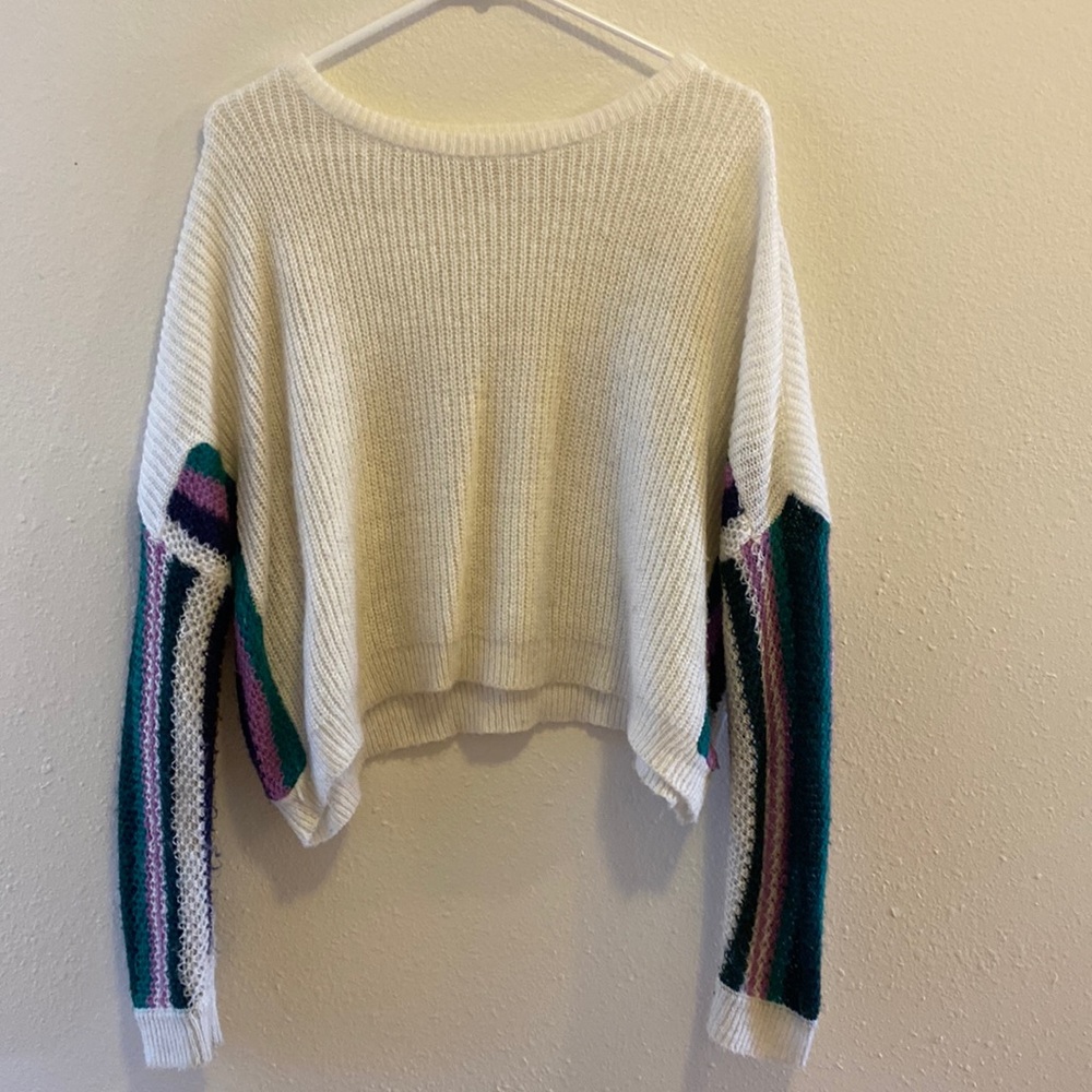 Crop top sweater